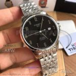 Perfect Replica Tissot Le Locle Black Dial 40 MM Swiss Automatic Watch T41.1.483